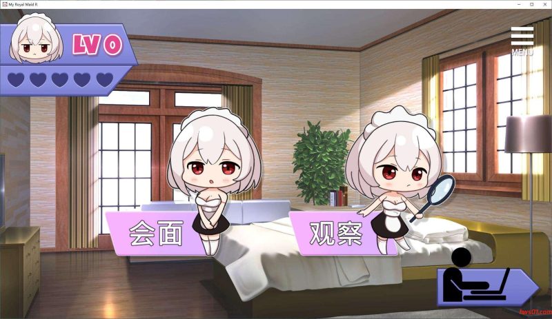 我的皇家女仆R(僕のロイヤルメイドR) v1.0 DL官方中文版 动态SLG游戏 460M