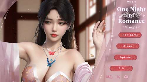 一夜风流（One Night of Romance with my waifu） steam官方中文版 动态SLG游戏 2.3G