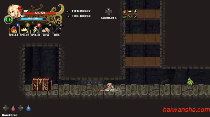 魔法少女的奇幻冒险 STEAM官方中文版 横版动作冒险游戏 500M